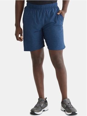 Athletic Works Men's Jersey Knit Shorts, 9" Inseam
